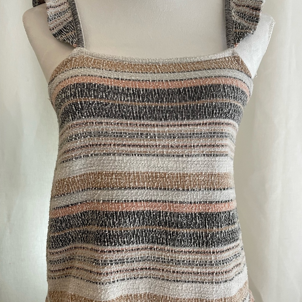 Madewell flutter strap sleeveless top